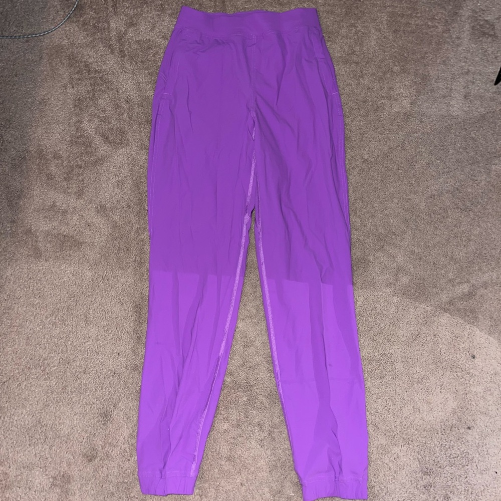 Purple lululemon joggers